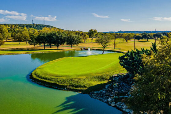 Scott Schreiner Municipal Golf Course pond
