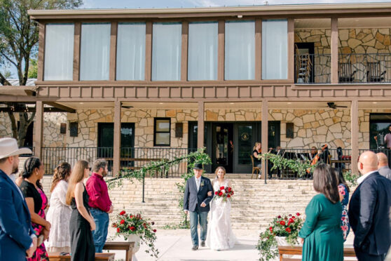 Sendera Springs Event Venue during wedding