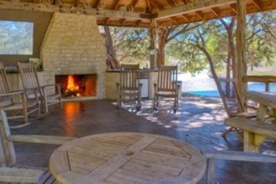 Shonto Ranch fireplace and sitting area