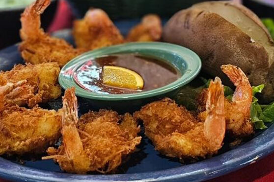 Shrimp plate at Mamacita's Mexican Restaurant
