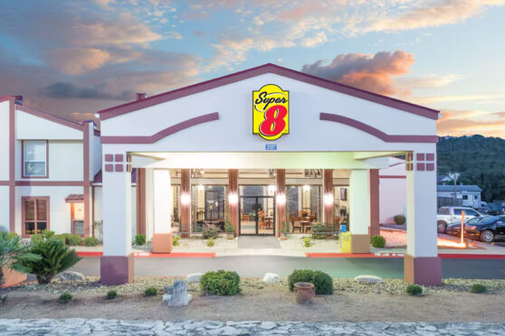 Super 8 Motel Entrance