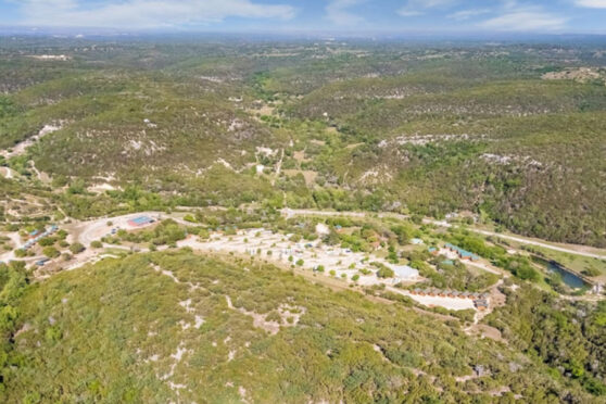 Texas Hill Country Resort Aerial View