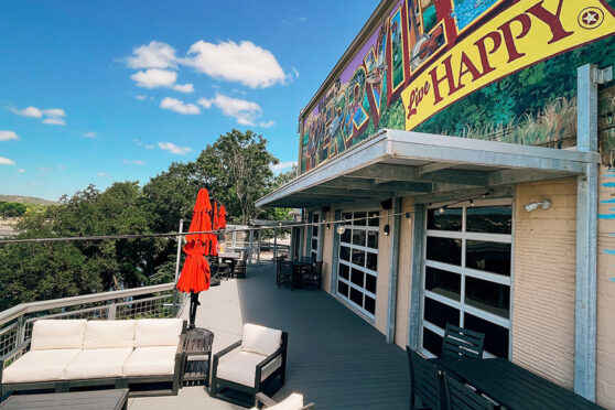 The Arcadia Live balcony