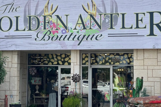 The Golden Antler Boutique Entrance