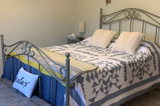 The Last Straw bedroom