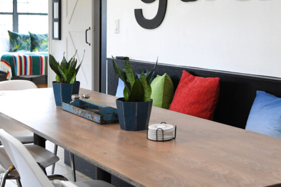 dining area with plants at WELL-TENDED LIFE PROPERTIES