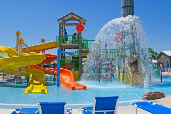 Water feature at Yogi Bear's Jellystone Park Camp-Resort
