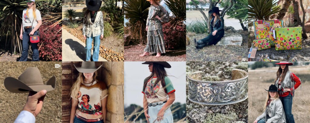 Collage of Western Wear