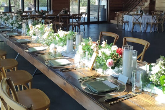 Wild Iris Florals - table setting