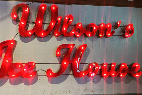Wilson's Icehouse signage
