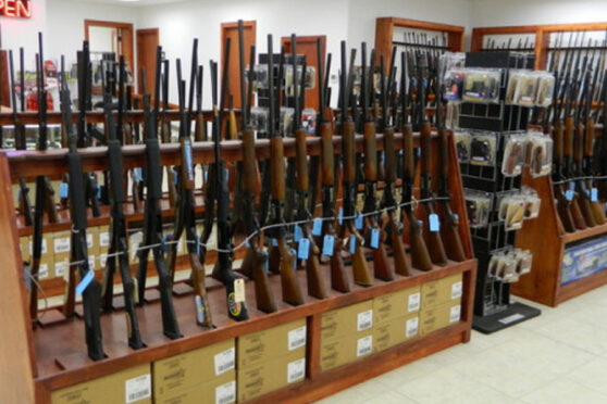 Young’s Jewelry & Guns gun racks