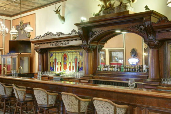 elm waterhole saloon bar area