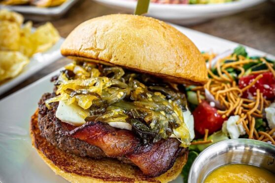 Scrumptious house-made burger