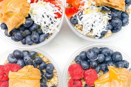 Açaí bowls at Hill Country Social.