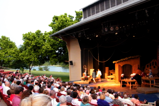 Theatrical performance at Point Theater in Kerrville
