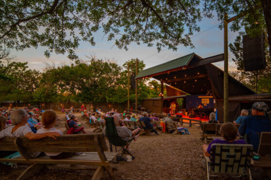 Point Theater Concert with crowd seated