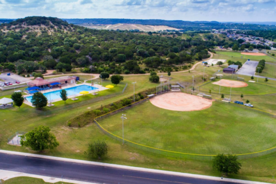 Aerial of Singing Wind Park