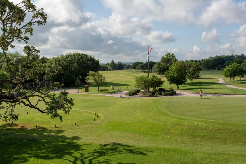 Riverhill Country Club fairways and putting green