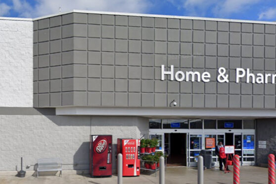 Walmart store entrance