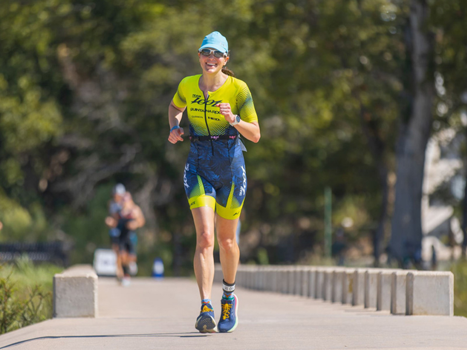 Kerrville Triathlon runner