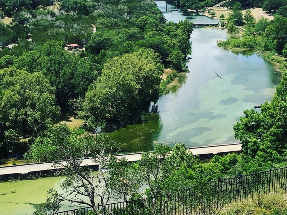 Aerial Hunt, Texas -river view- PC-Cindy H