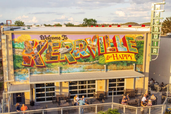 Live Happy Mural Kerrville, Texas