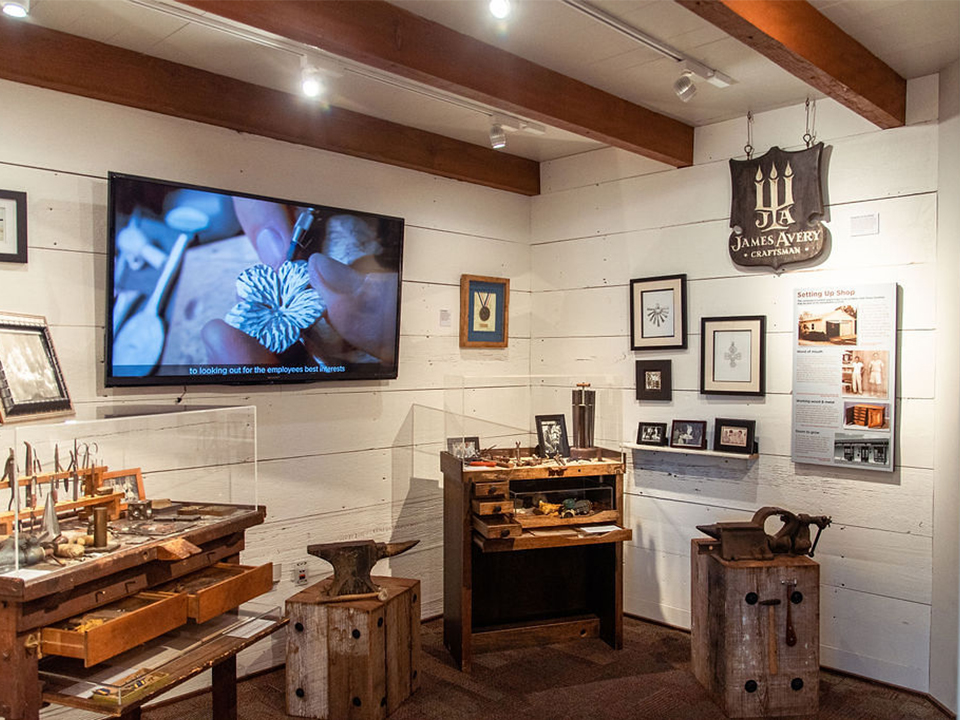 James Avery Museum exhibit