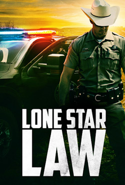 Lone Star Law movie poster with an officer and police car