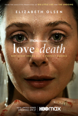 Movie poster of Love and Death with woman on cover