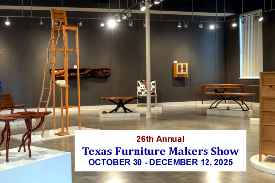 Texas Furniture Maker Show gallery with furniture