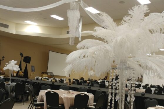 Baubles & Beads event set up
