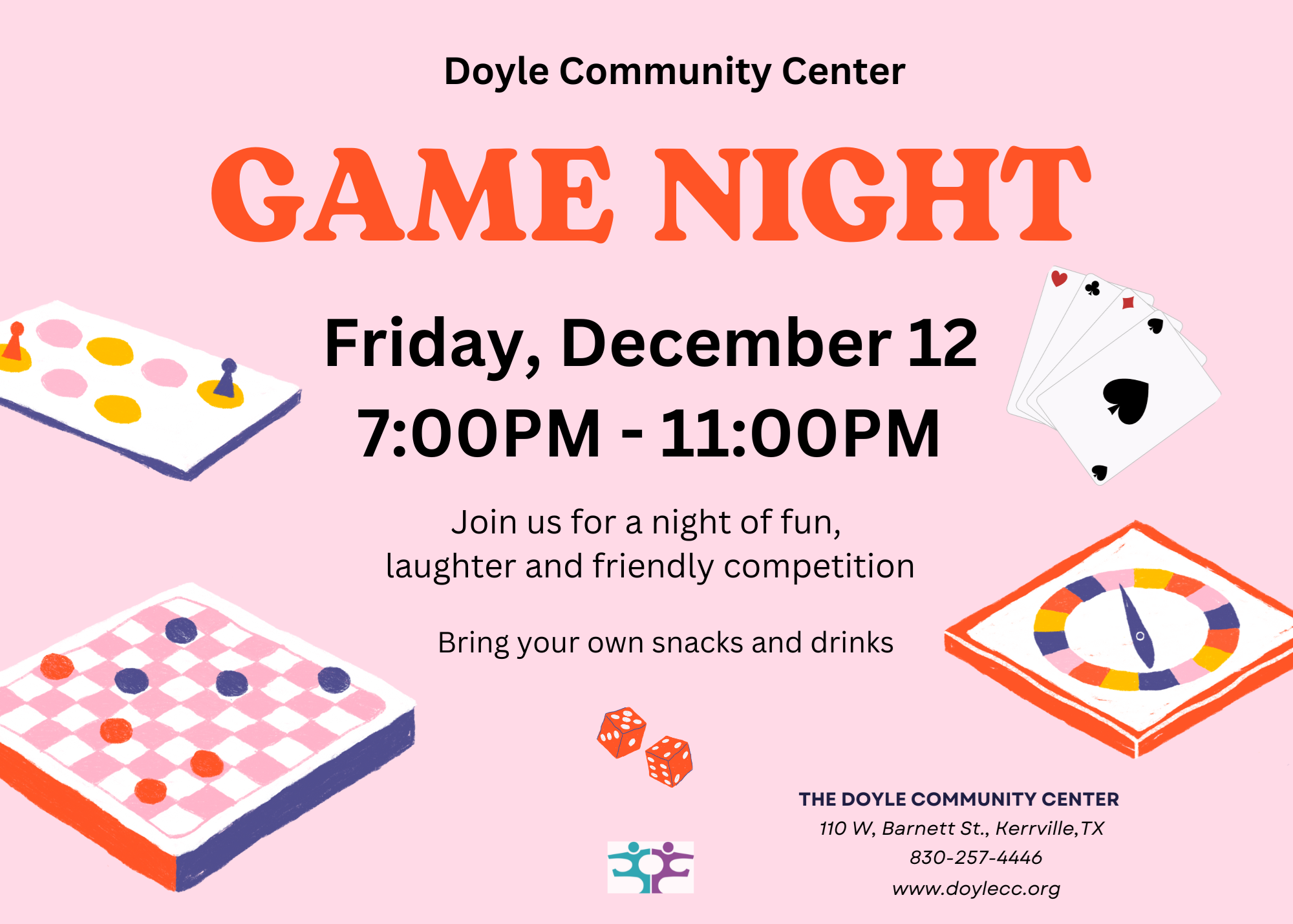Game night flyer