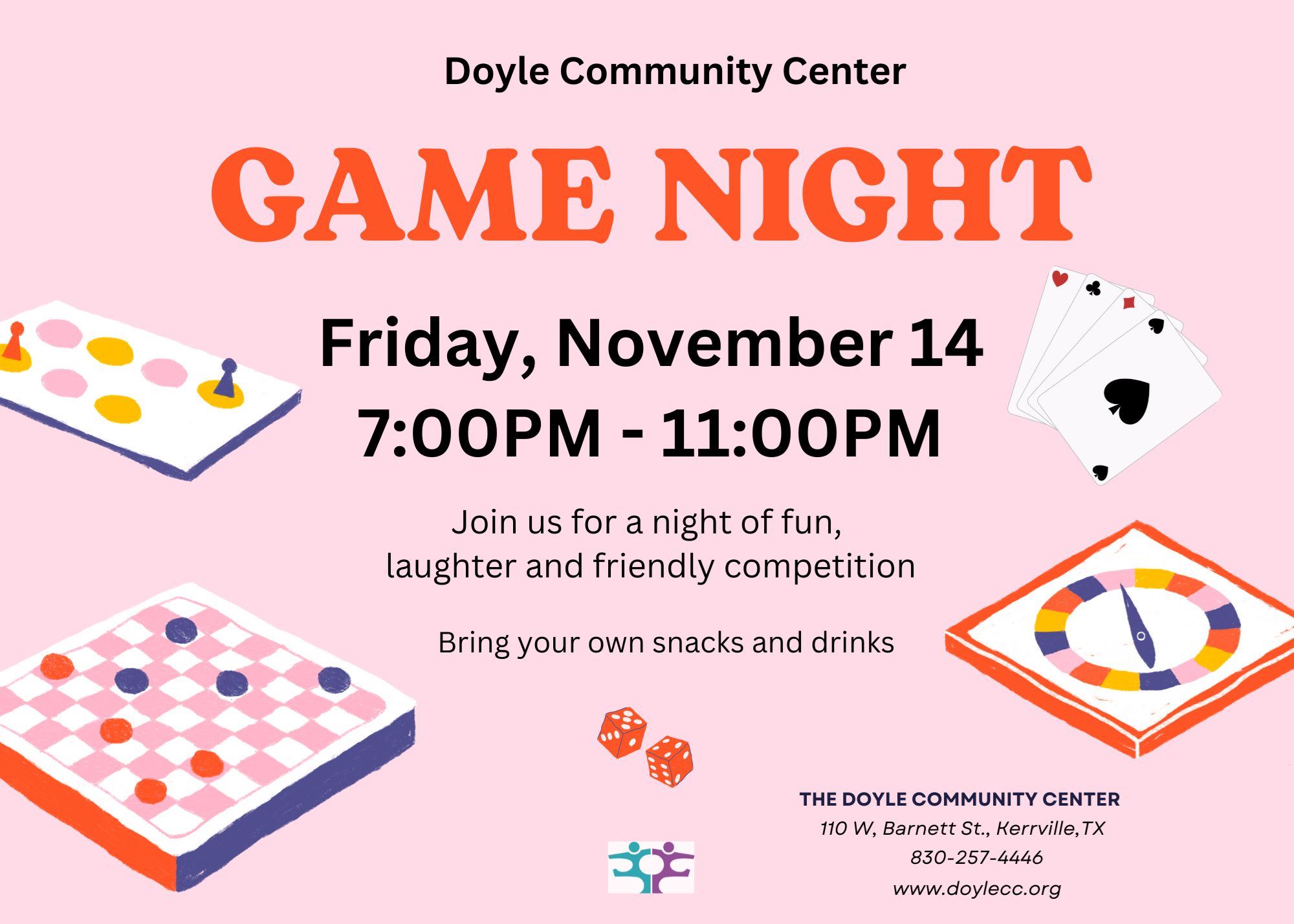 Game night flyer