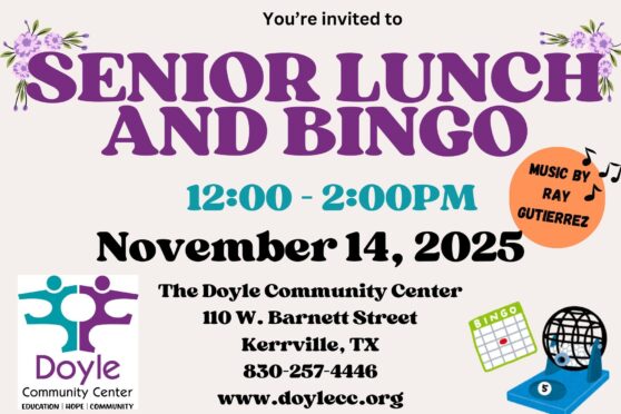 Senior Bingo flyer