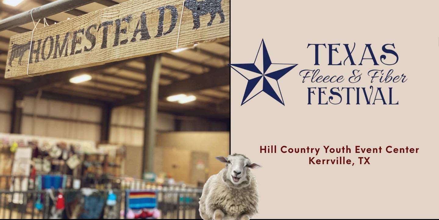 Texas Fleece & Fiber Festival 2025 graphioc