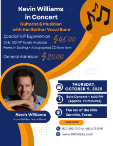 Kevin Williams in Concert