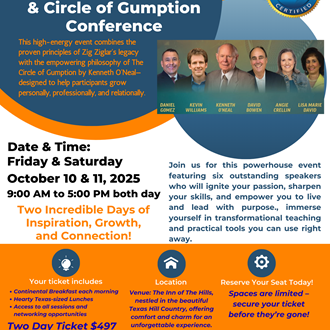 3rd annual Zig Ziglar & Circle of Gumption Conference