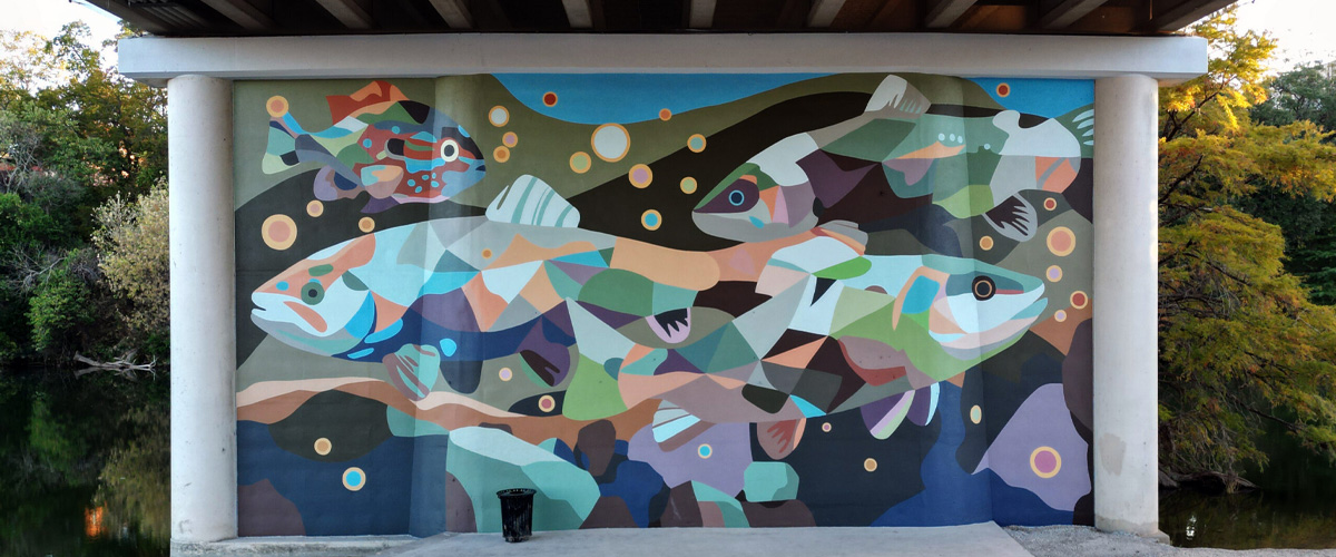 Mural Art under bridge